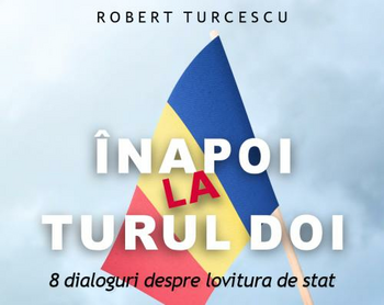 Robert Turcescu a lansat cartea ”Înapoi la turul doi” - ”Cine uită, nu merită!”