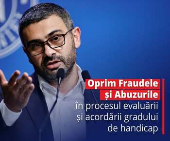Ministrul Muncii, Petre-Florin Manole: ”Am pus în transparență proiectul de revizuire a criteriilor care stabilesc (…)