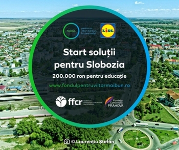 „Fondul pentru un viitor mai bun în comunități” deschide un nou apel de proiecte educaționale la Slobozia, cu un (…)