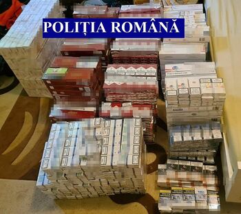 Polițiștii au confiscat în primele 7 luni aproape 60 de milioane de țigări de contrabandă