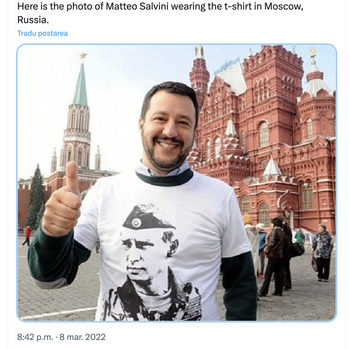 Parisul consideră „inacceptabil” discursul vicepremierului italianMatteo Salvini / Întrebat despre o eventuală (…)