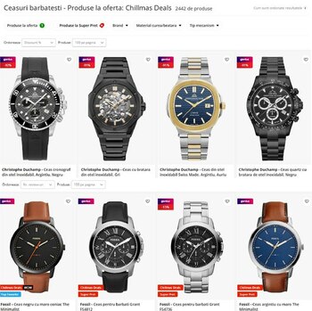 Cadoul ideal pentru bărbați: cele mai bune ceasuri de Crăciun la prețuri Chillmas Deals cu reduceri de până la 92%