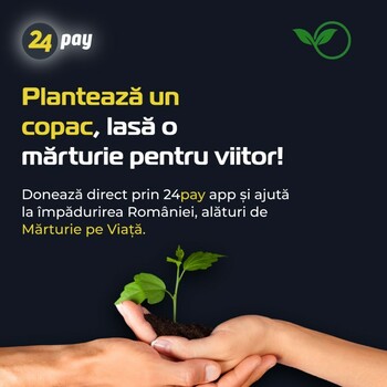 Aplicația prin care utilizatorii pot să planteze un copac