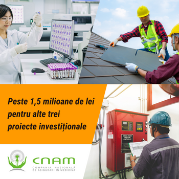 Compania Națională de Asigurări în Medicină (CNAM) alocă peste 1,5 milioane de lei pentru renovarea a trei (…)