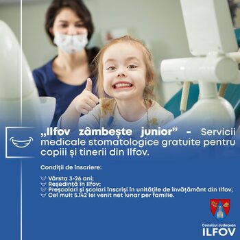 CJ Ilfov: Înscrierile pentru ”Ilfov Zâmbește Junior” se apropie de final