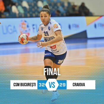 Handbal (f) / Aproape de un rezultat mare! SCMU Craiova, înfrântă de campioana CSM București