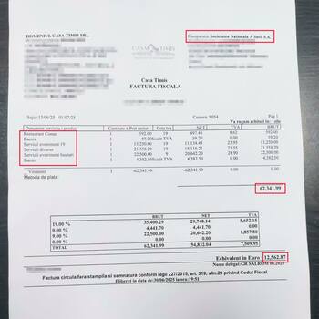 Salrom, explicaţii depre „paranghelia de 62.000 de lei din bani publici”, menţionată de ministrul Economiei: Este (…)