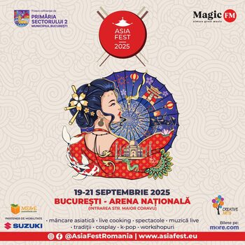 Începe ASIA FEST/ Trei zile de magie, culori și gusturi unice, la Arena Națională