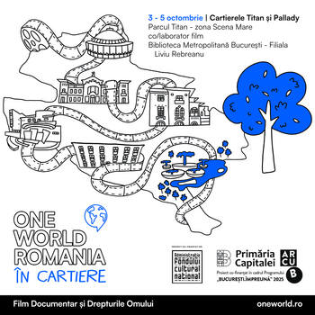 Între 3 și 5 octombrie, One World Romania explorează relația orașului cu natura, în cartierele Titan și Pallady