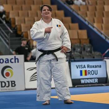 Roxana Vișa câștigă argintul pentru România la Europenele U23 de judo