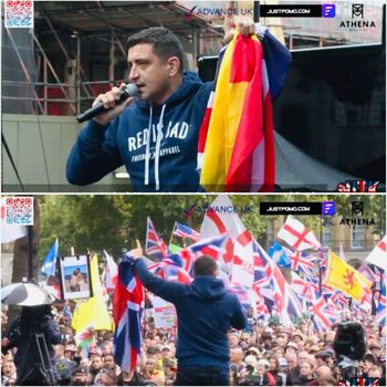 George Simion, prezent la cel mai mare miting dedicat libertății de exprimare, în Londra: „Dictatura este impusă în (…)