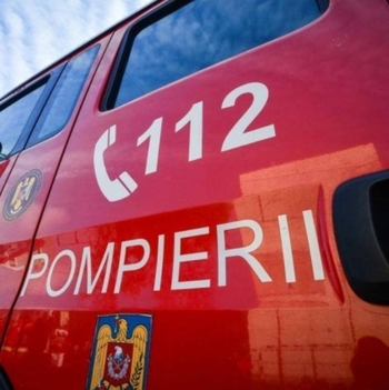 Avion prăbușit în Orăștie, în apropierea unui loc de agrement! Pompierii au intervenit de urgență