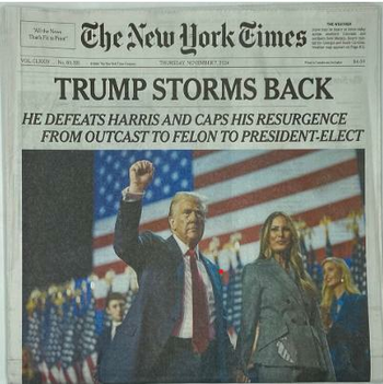Trump dă în judecată The New York Times pentru calomnie și defăimare. Despăgubirile pe care le cere se ridică la 15 (…)