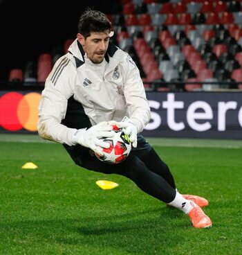 Portarul Courtois nu a ajuns încă la reconcilierea perfectă cu naţionala Belgiei