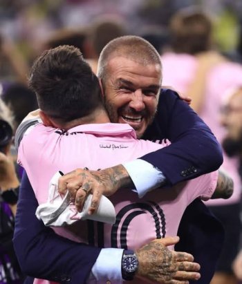 David Beckham ar vrea ca Messi să locuiască la Miami după retragere