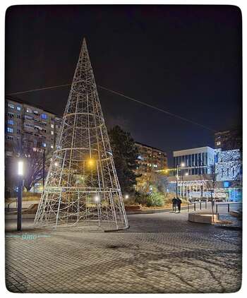 Primăria amenjează un brad ecologic de 6 metri în Parcul Magnoliei din Rogerius. Va avea peste 6000 de beculețe