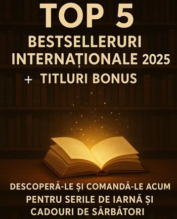 Top 5 bestselleruri internaționale 2025 și titluri bonus – Descoperă-le și comandă-le acum pentru serile de iarnă și (…)
