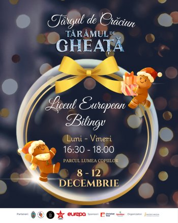 Concerte de colinde, dans, canto şi momente artistice pline de energie, până în 12 decembrie, la Târgul de Crăciun (…)