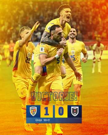 România – Austria 1-0 în preliminariile CM de fotbal, victorie imensă pentru tricolori pe Arena Națională