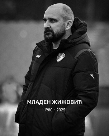 Superliga Sârbă, în doliu: Antrenorul Mladen Žižović s-a stins în timpul meciului