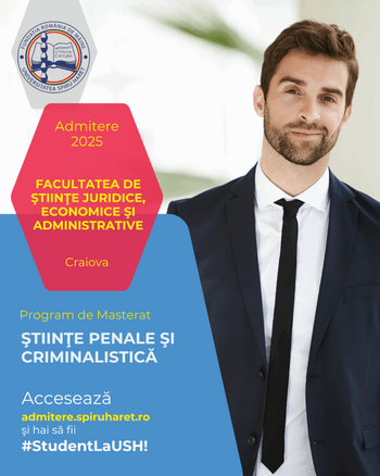 Drept, Ştiinţe Administrative şi Contabilitate cele trei domenii pentru admiterea la programele de Masterat a (…)