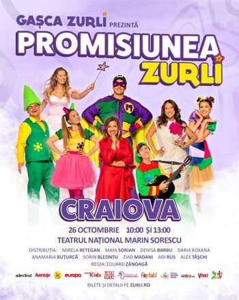 Bucuria Zurli ajunge la Craiova