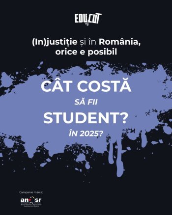 Cât costă, de fapt, să fii student în 2025? Analiză ANOSR: Este nevoie de cel puțin 1.774 lei lunar / Fondul de (…)