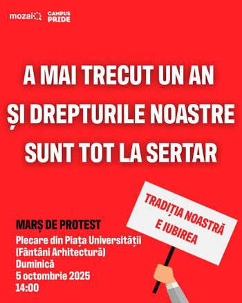 Asociația MozaiQ organizează un marș la București pentru parteneriat civil și proceduri de tranziție legale