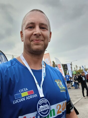 Dolj: Plutonierul adjutant Cicea Lucian, un jandarm implicat în comunitate și în sport