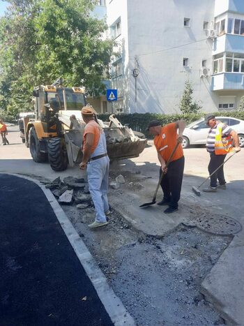INFRASTRUCTURĂ S5 anunță finalizarea lucrărilor de pe strada Cartojani, la Școala Gimnazială nr. 135 (P)