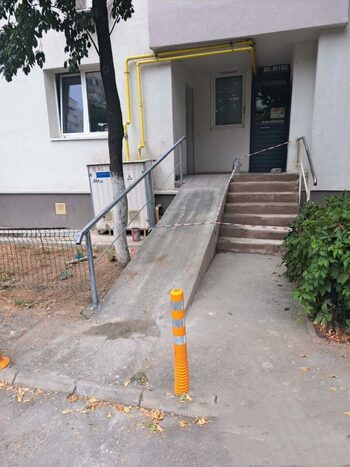 INFRASTRUCTURĂ 5: Rampe pentru persoanele cu dizabilități pe strada Iancu Jianu (P)