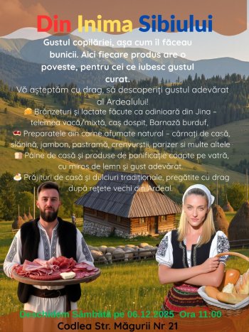 Brânzeturi și lactate făcute după tradiții vechi, preparate din carne afumate natural!