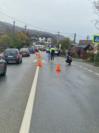 Accident cu victimă pe o trecere de pietoni din Râmnicu Vâlcea