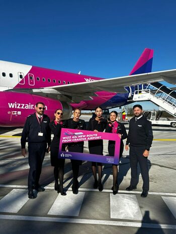Wizz Air dă startul sezonului de iarnă 2025–2026 cu trei rute noi din Craiova