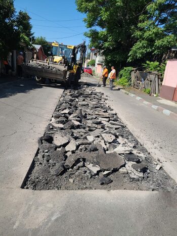 Echipele Infrastructură S5 au făcut reparații locale la nivelul carosabilului, în Ferentari