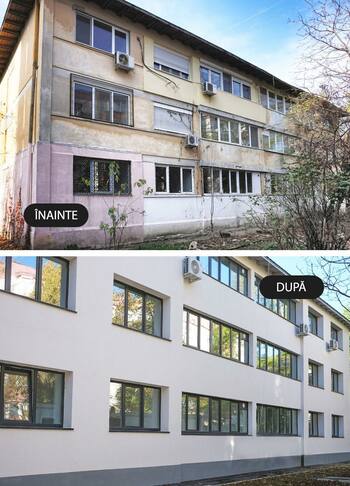 Clădirea din strada Baltagului nr. 17, consolidată siesmic și renovată energetic cu bani din PNRR