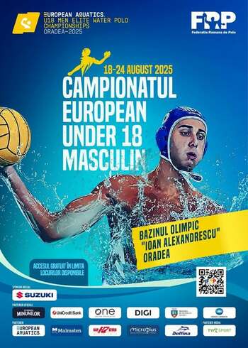 Muntenegru și Serbia vor disputa finala Campionatului European de Polo U18 ani Elite, de la Oradea