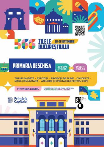 Primăria Capitalei își deschide porțile de Zilele Bucureștiului