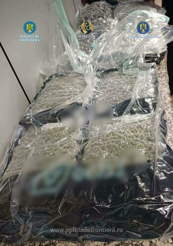 Cetățean albanez reținut pe Aeroportul Otopeni cu 22 de kilograme de canabis ascunse în bagaj