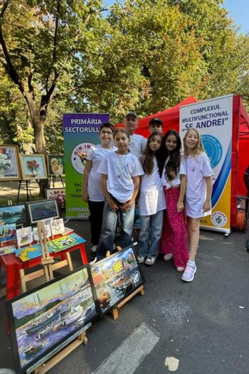 Primăria Sectorului 5: Copiii de la Centrul de Pictură din sector au participat la evenimentul BavarienFest, care (…)