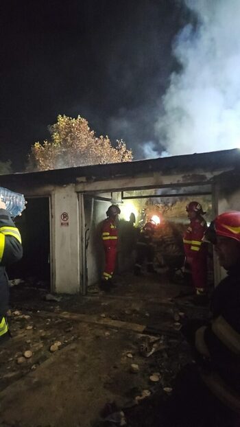 Incendiu la o anexă a Mănăstirii Sfânta Ana din Orșova