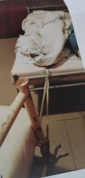 Imagini cu persoane legate de pat la Centrul de Adulţi din Dioşti, Dolj. DGASPC neagă fotografiile, poliţia anchetează